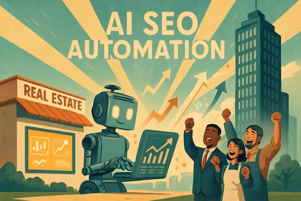 Small business using AI automation to outperform large competitors in SEO rankings