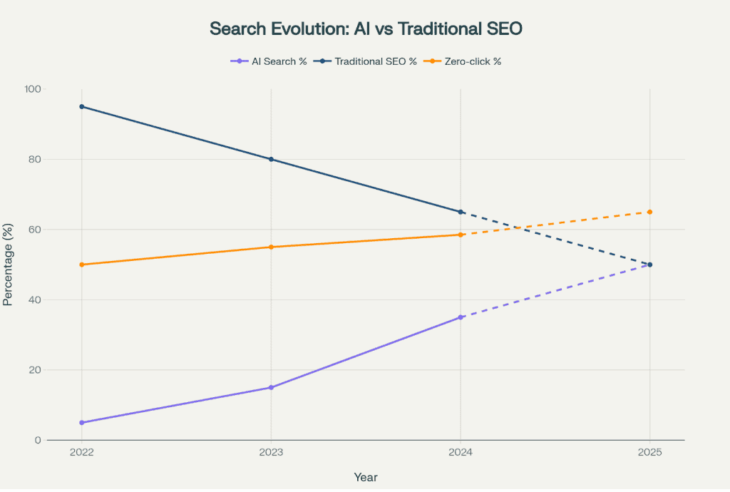 The Search Evolution: How AI search adoption is transforming the SEO landscape