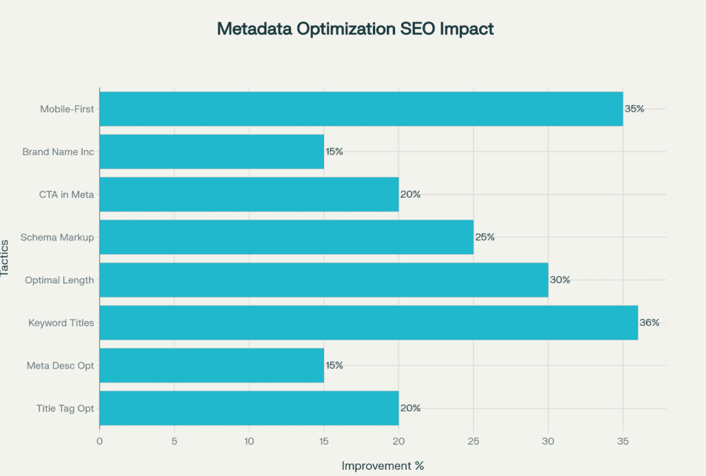 Impact of Metadata Optimization on SEO Performance