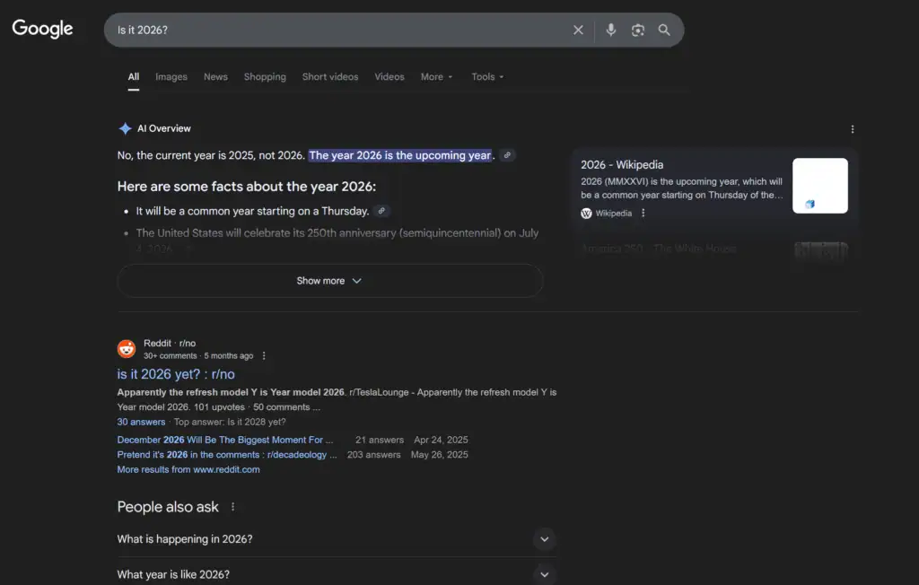 ai overview search lab capston