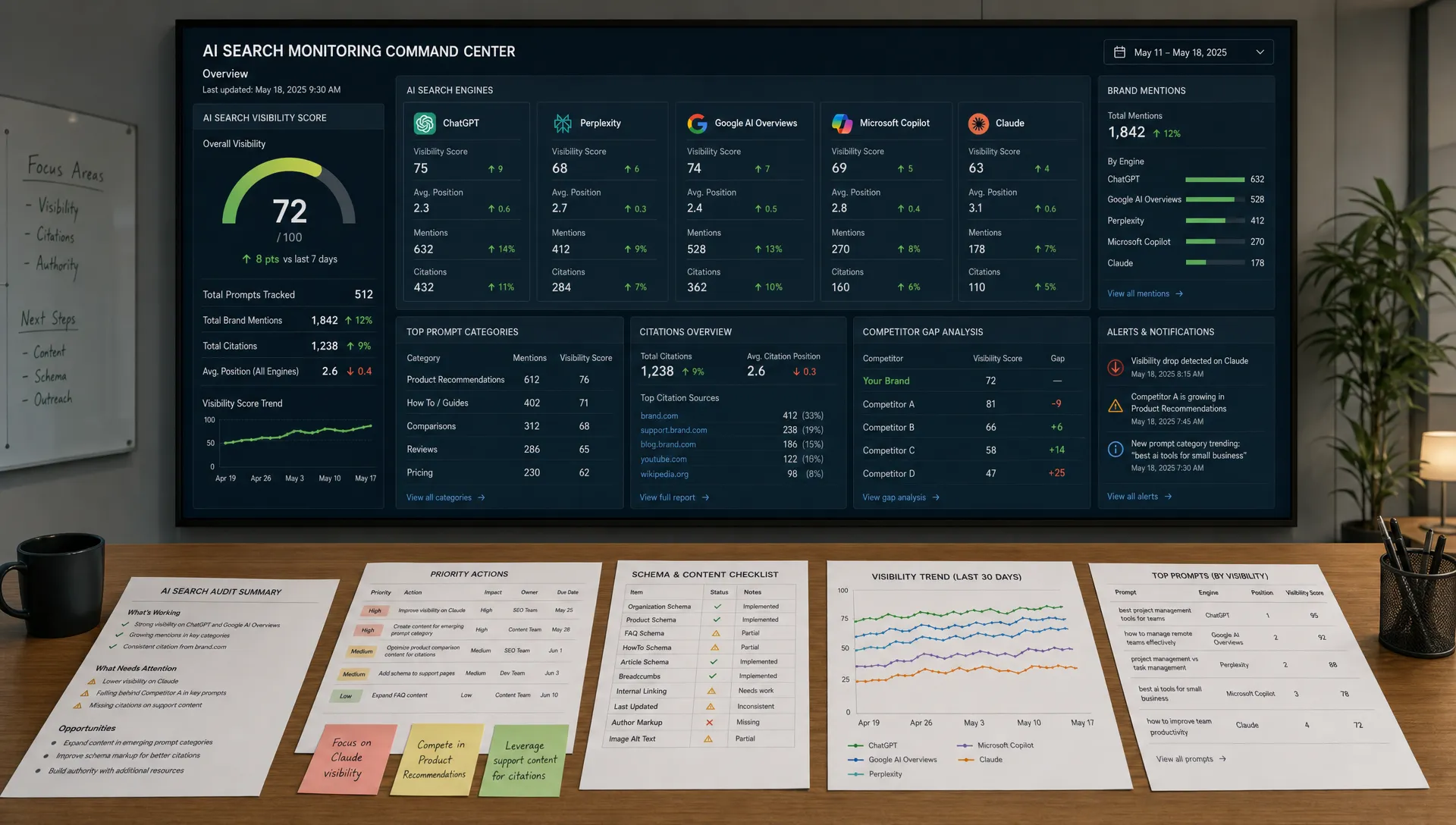 Search Monitoring Tips for Tracking AI Mentions Fast - Main Image